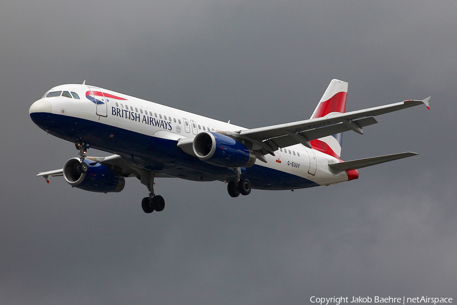 British Airways Airbus A320-232 (G-EUUY) | Photo 183710