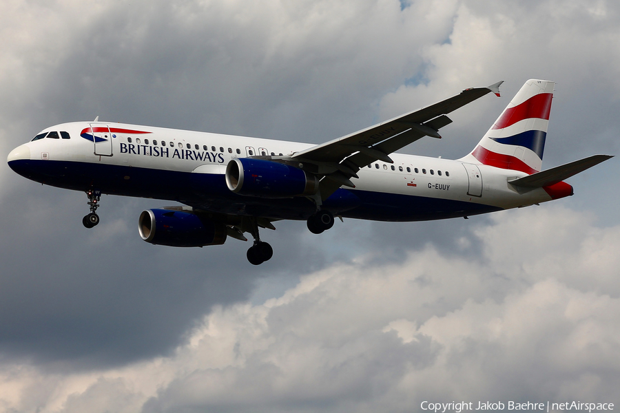 British Airways Airbus A320-232 (G-EUUY) | Photo 187507