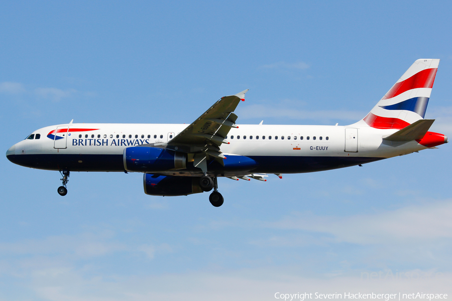 British Airways Airbus A320-232 (G-EUUY) | Photo 205161