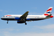 British Airways Airbus A320-232 (G-EUUY) at  London - Heathrow, United Kingdom