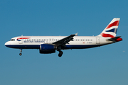 British Airways Airbus A320-232 (G-EUUY) at  London - Heathrow, United Kingdom