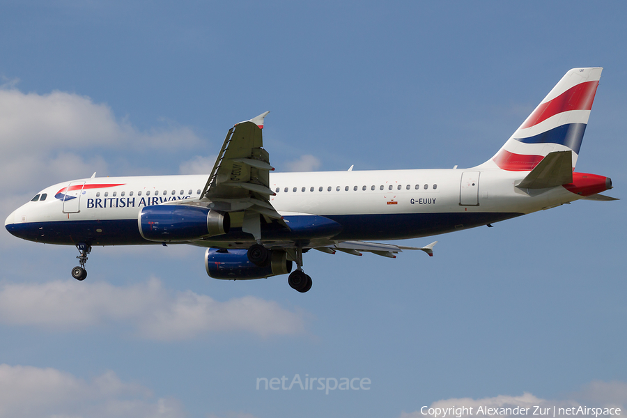 British Airways Airbus A320-232 (G-EUUY) | Photo 522326