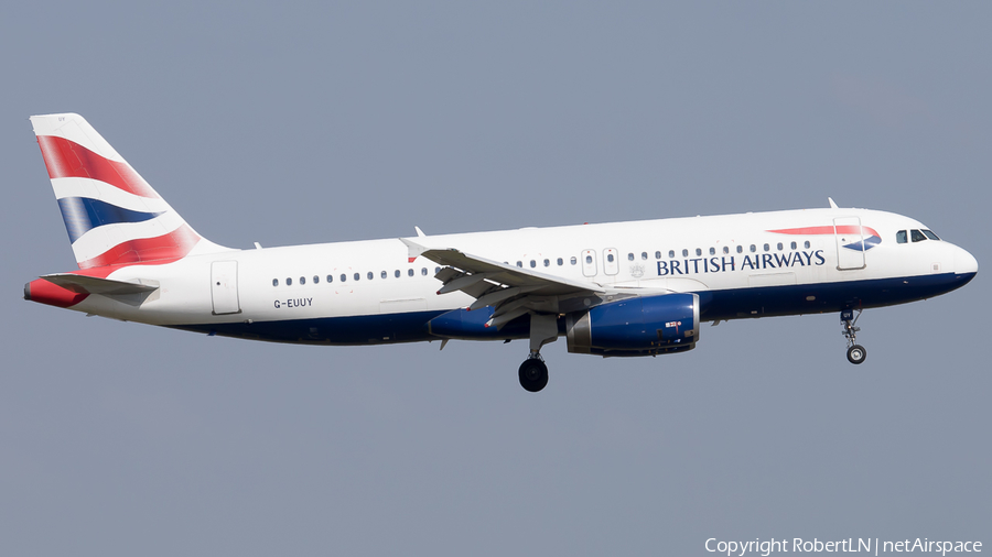 British Airways Airbus A320-232 (G-EUUY) | Photo 594737