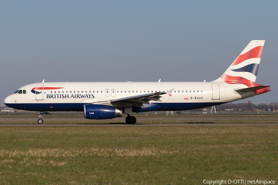 British Airways Airbus A320-232 (G-EUUZ) | Photo 527508