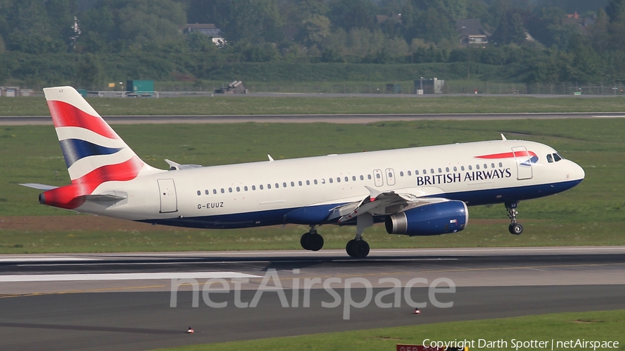 British Airways Airbus A320-232 (G-EUUZ) | Photo 209972