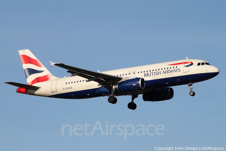 British Airways Airbus A320-232 (G-EUUZ) | Photo 18167