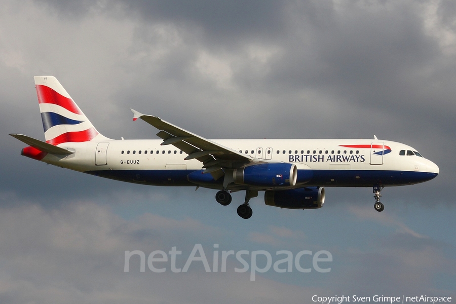 British Airways Airbus A320-232 (G-EUUZ) | Photo 49157
