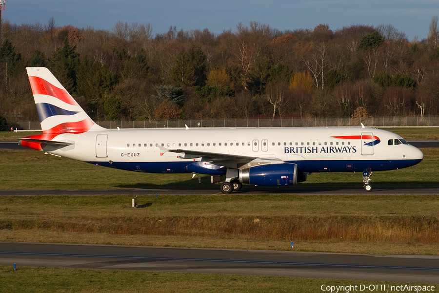 British Airways Airbus A320-232 (G-EUUZ) | Photo 271333