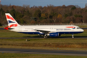 British Airways Airbus A320-232 (G-EUUZ) at  Hamburg - Fuhlsbuettel (Helmut Schmidt), Germany