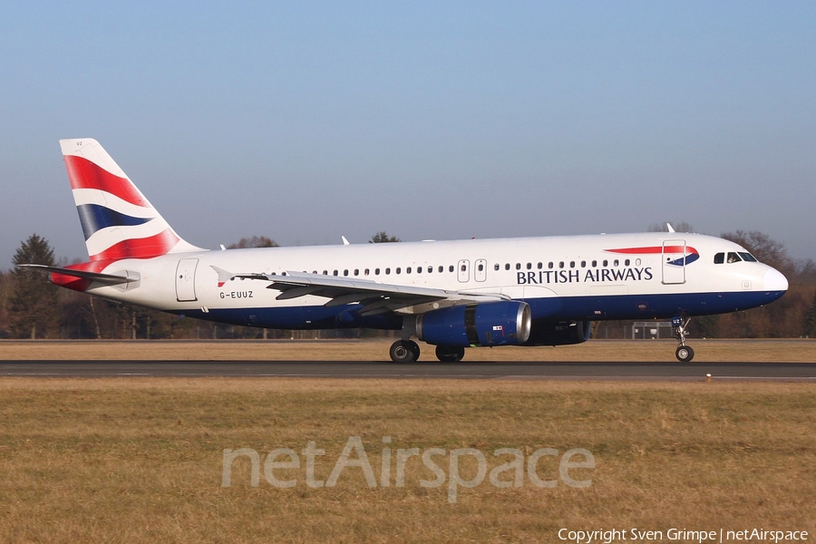 British Airways Airbus A320-232 (G-EUUZ) | Photo 341530