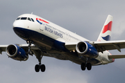 British Airways Airbus A320-232 (G-EUUZ) at  London - Heathrow, United Kingdom