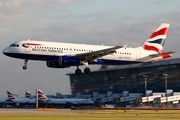 British Airways Airbus A320-232 (G-EUUZ) at  London - Heathrow, United Kingdom