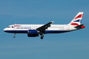 British Airways Airbus A320-232 (G-EUUZ) at  London - Heathrow, United Kingdom