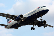 British Airways Airbus A320-232 (G-EUUZ) at  London - Heathrow, United Kingdom