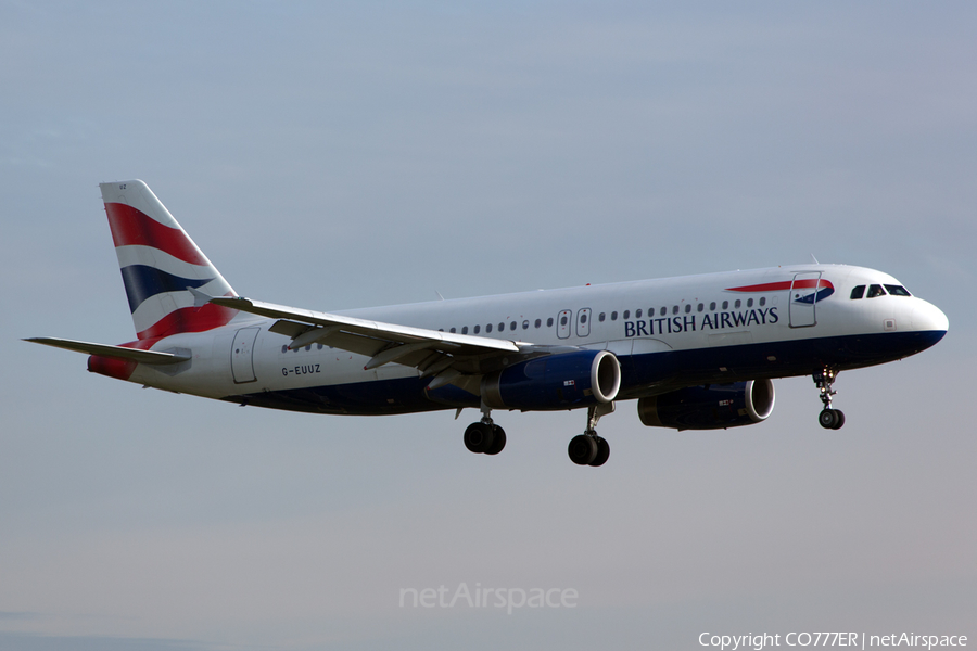 British Airways Airbus A320-232 (G-EUUZ) | Photo 58480