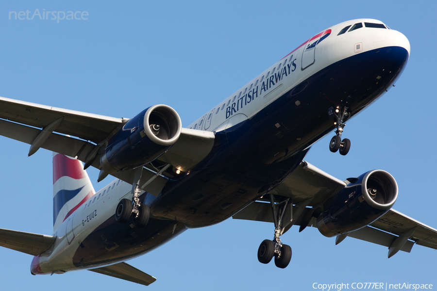 British Airways Airbus A320-232 (G-EUUZ) | Photo 79633