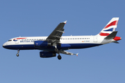 British Airways Airbus A320-232 (G-EUUZ) at  Palma De Mallorca - Son San Juan, Spain