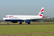 British Airways Airbus A321-231 (G-EUXC) at  Amsterdam - Schiphol, Netherlands