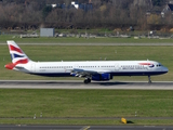 British Airways Airbus A321-231 (G-EUXC) at  Dusseldorf - International, Germany