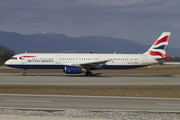 British Airways Airbus A321-231 (G-EUXC) at  Geneva - International, Switzerland