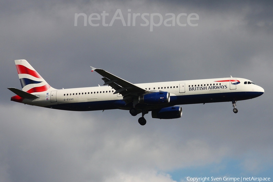 British Airways Airbus A321-231 (G-EUXC) | Photo 21263