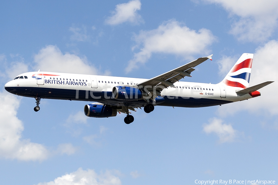 British Airways Airbus A321-231 (G-EUXC) | Photo 254986