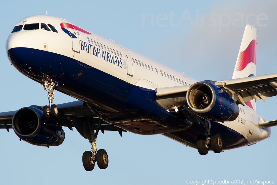 British Airways Airbus A321-231 (G-EUXC) | Photo 39071