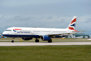 British Airways Airbus A321-231 (G-EUXC) at  Manchester - International (Ringway), United Kingdom