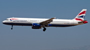 British Airways Airbus A321-231 (G-EUXC) at  Palma De Mallorca - Son San Juan, Spain