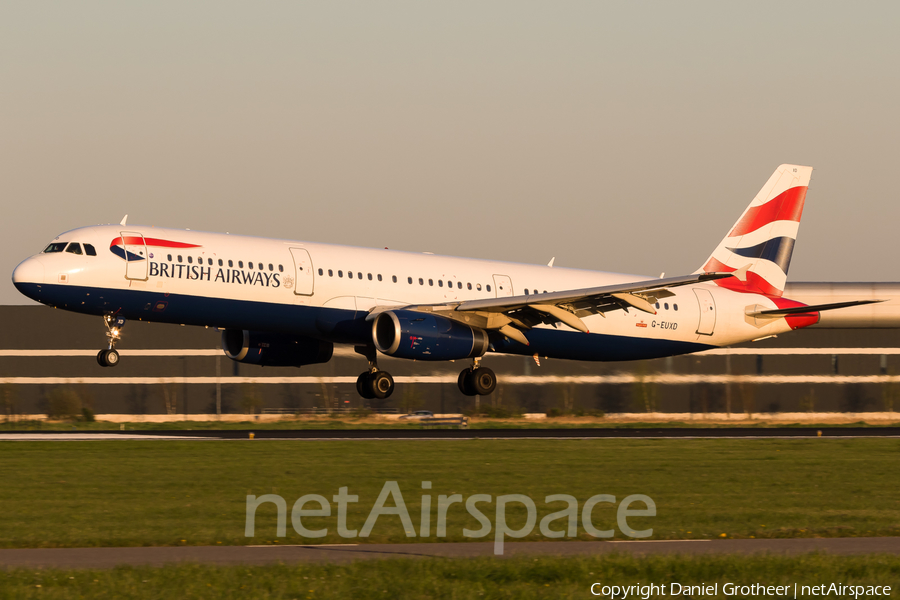 British Airways Airbus A321-231 (G-EUXD) | Photo 331400