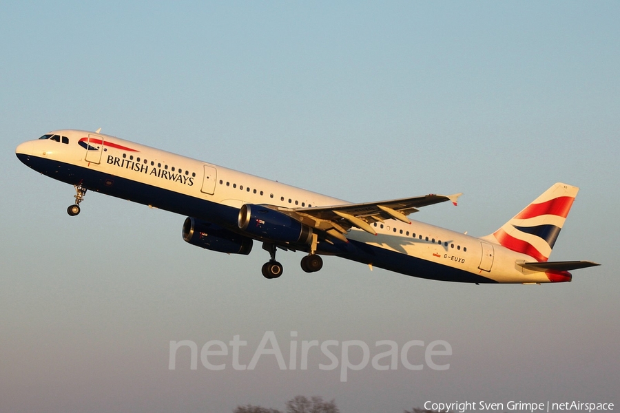 British Airways Airbus A321-231 (G-EUXD) | Photo 18089