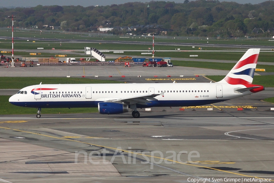 British Airways Airbus A321-231 (G-EUXD) | Photo 240855