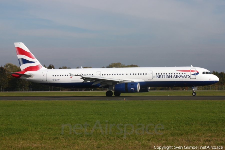 British Airways Airbus A321-231 (G-EUXD) | Photo 538266