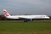 British Airways Airbus A321-231 (G-EUXD) at  Hamburg - Fuhlsbuettel (Helmut Schmidt), Germany