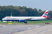 British Airways Airbus A321-231 (G-EUXD) at  Hamburg - Fuhlsbuettel (Helmut Schmidt), Germany