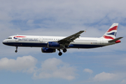 British Airways Airbus A321-231 (G-EUXD) at  London - Heathrow, United Kingdom