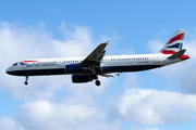 British Airways Airbus A321-231 (G-EUXD) at  London - Heathrow, United Kingdom
