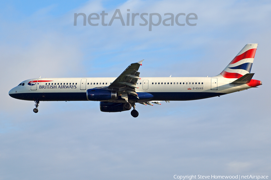 British Airways Airbus A321-231 (G-EUXD) | Photo 667722