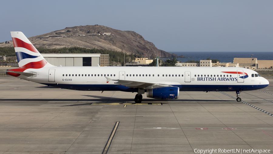 British Airways Airbus A321-231 (G-EUXD) | Photo 614930