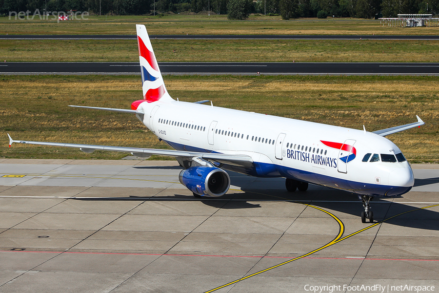 British Airways Airbus A321-231 (G-EUXD) | Photo 151345