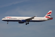 British Airways Airbus A321-231 (G-EUXE) at  Hamburg - Fuhlsbuettel (Helmut Schmidt), Germany