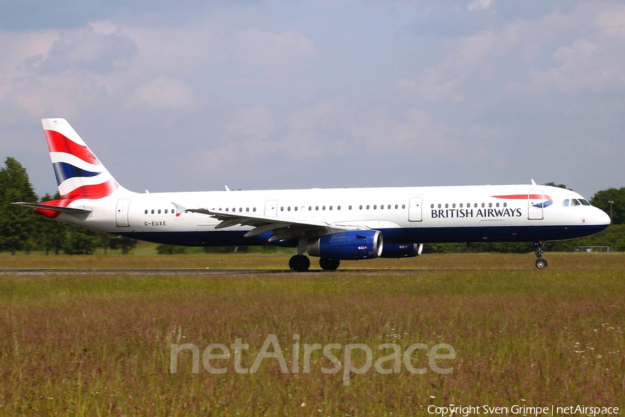 British Airways Airbus A321-231 (G-EUXE) | Photo 42818