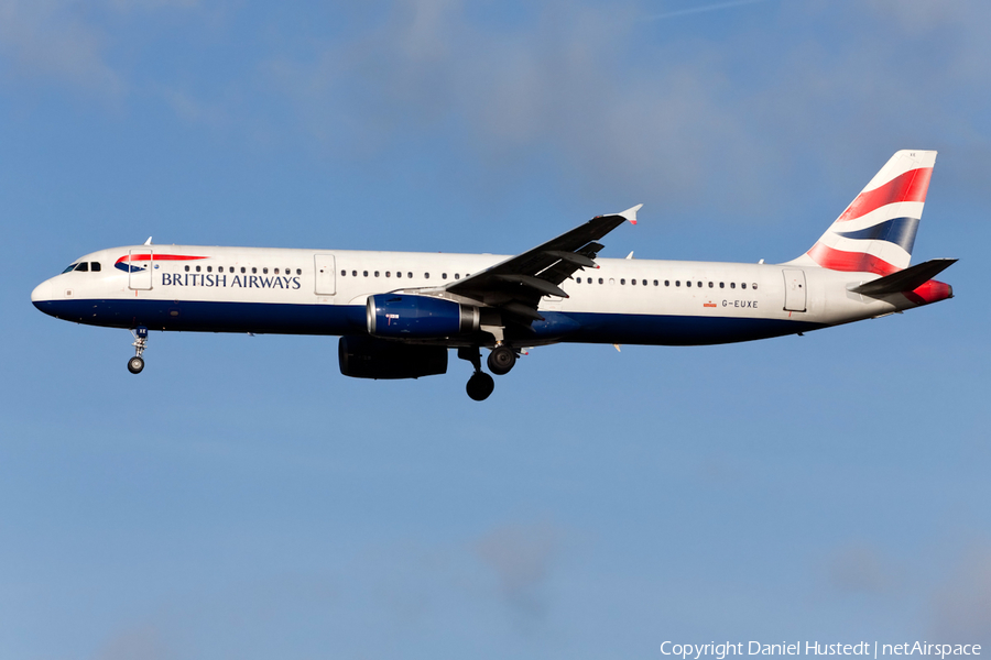 British Airways Airbus A321-231 (G-EUXE) | Photo 656764