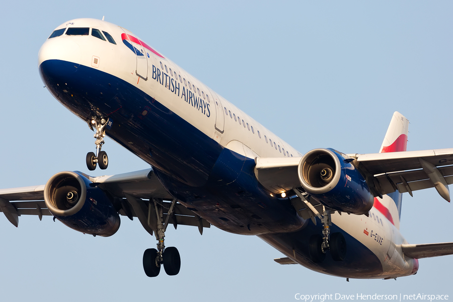 British Airways Airbus A321-231 (G-EUXE) | Photo 71683