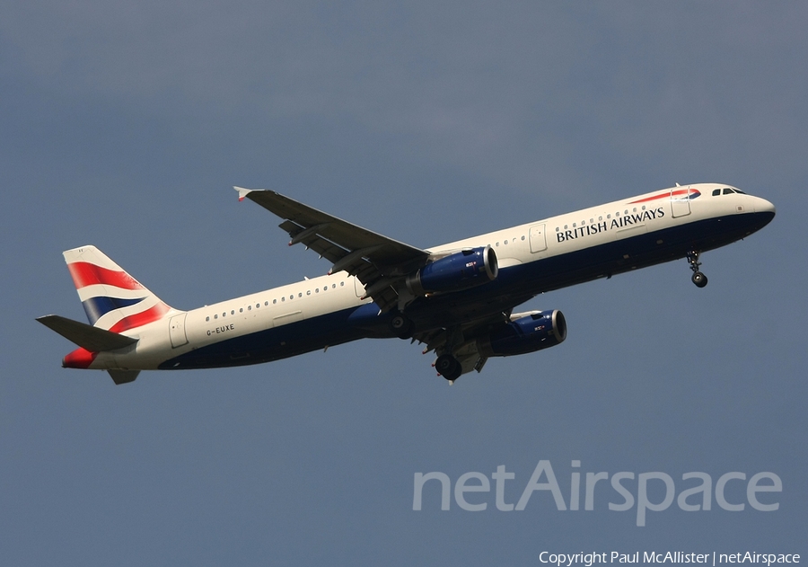 British Airways Airbus A321-231 (G-EUXE) | Photo 3920