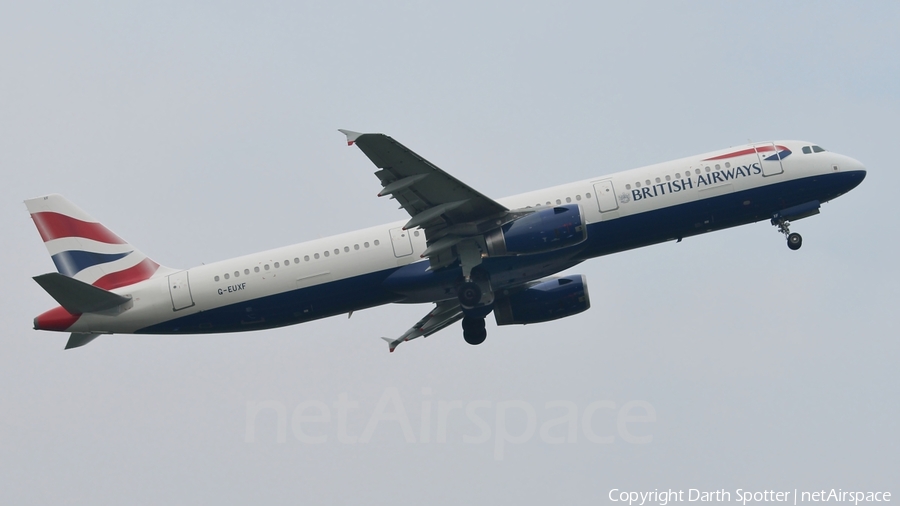 British Airways Airbus A321-231 (G-EUXF) | Photo 216316