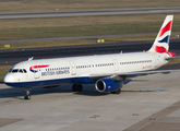 British Airways Airbus A321-231 (G-EUXF) at  Dusseldorf - International, Germany