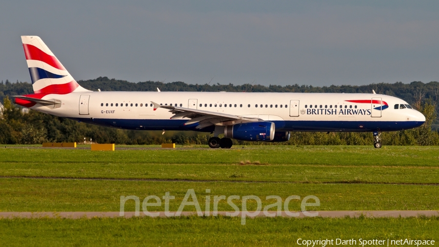 British Airways Airbus A321-231 (G-EUXF) | Photo 192254