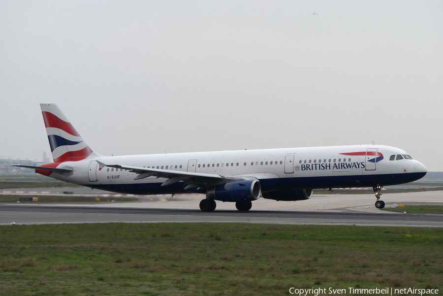 British Airways Airbus A321-231 (G-EUXF) | Photo 106250