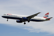 British Airways Airbus A321-231 (G-EUXF) at  London - Heathrow, United Kingdom